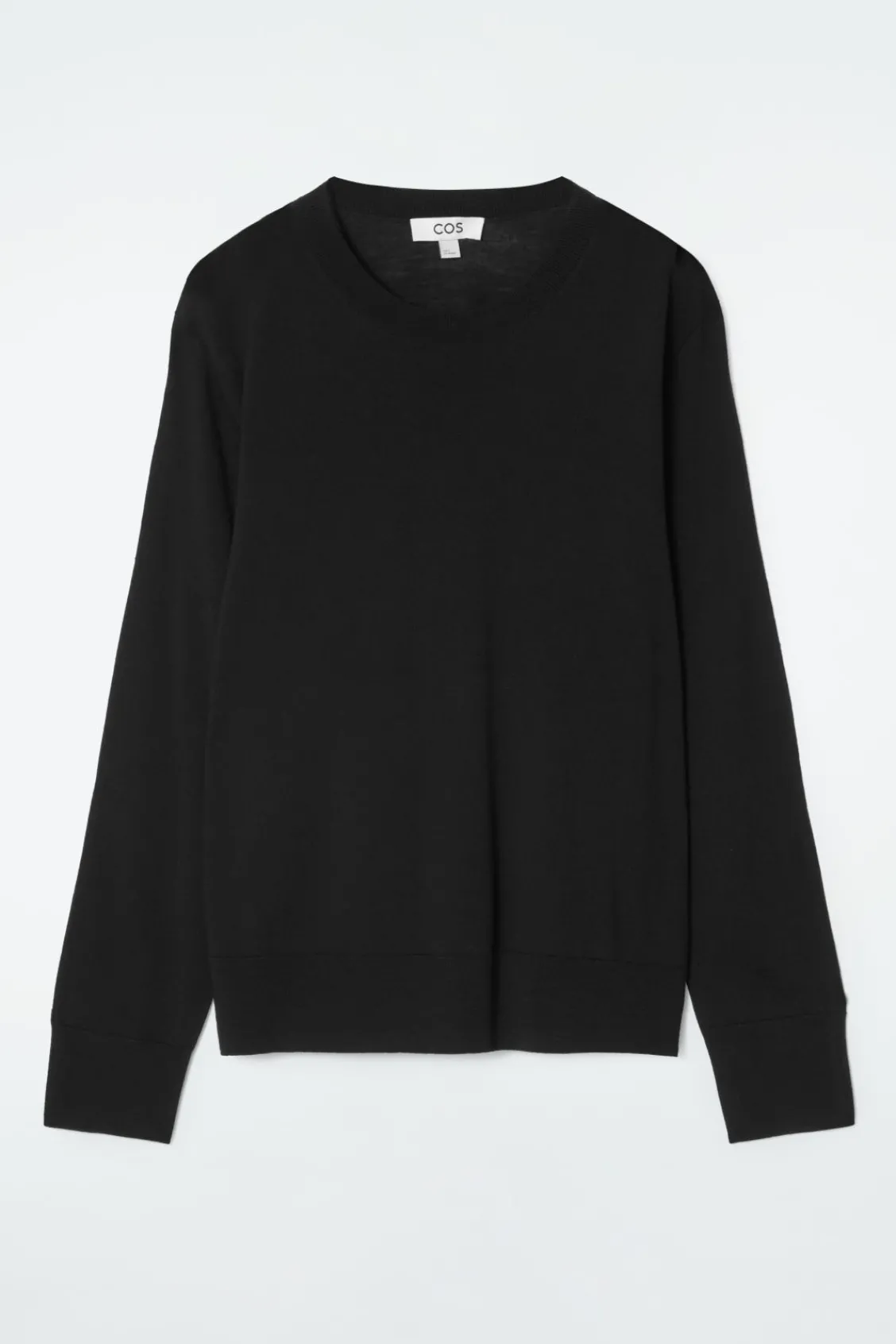 COS MERINO WOOL CREW-NECK SWEATER-Women Sweaters & Cardigans