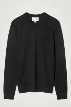 COS MERINO WOOL CREW-NECK SWEATER- Sweaters & Cardigans