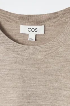 COS MERINO WOOL CREW-NECK SWEATER-Women Sweaters & Cardigans