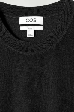 COS MERINO WOOL CREW-NECK SWEATER- Sweaters & Cardigans
