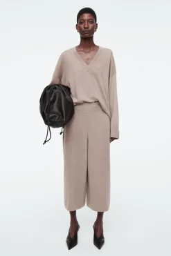 COS MERINO WOOL CULOTTES-Women Pants | Sweaters & Cardigans