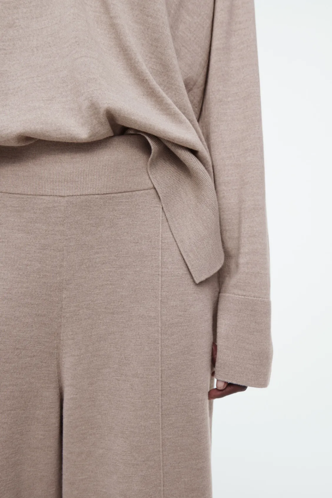 COS MERINO WOOL CULOTTES-Women Pants | Sweaters & Cardigans