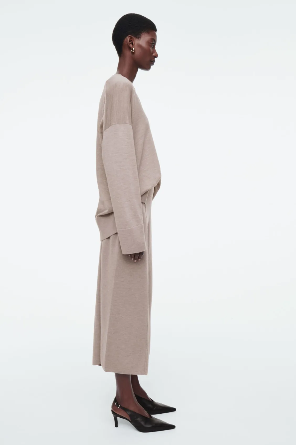 COS MERINO WOOL CULOTTES-Women Pants | Sweaters & Cardigans