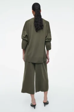 COS MERINO WOOL CULOTTES-Women Pants | Sweaters & Cardigans