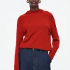 COS MERINO WOOL HOODIE-Women Tops | Sweaters & Cardigans