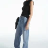 COS MERINO WOOL KNITTED TANK TOP-Women T-Shirts | Tops