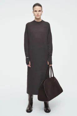 COS MERINO WOOL MIDI DRESS-Women Dresses & Jumpsuits | Sweaters & Cardigans