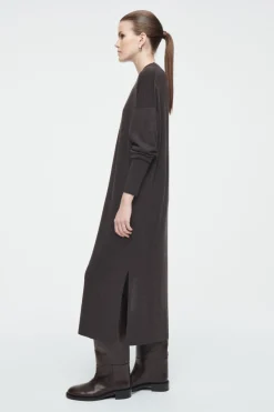 COS MERINO WOOL MIDI DRESS-Women Dresses & Jumpsuits | Sweaters & Cardigans