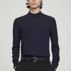COS MERINO WOOL MOCK-NECK JUMPER- Sweaters & Cardigans