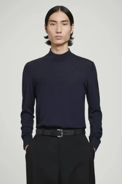 COS MERINO WOOL MOCK-NECK JUMPER- Sweaters & Cardigans