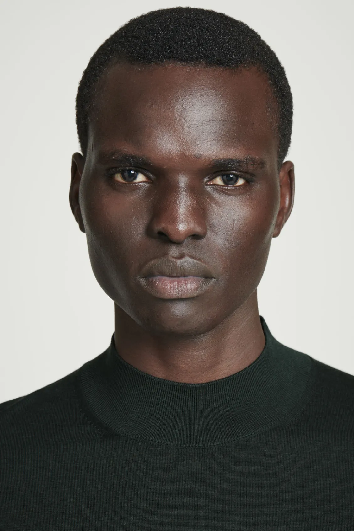 COS MERINO WOOL MOCK-NECK JUMPER- Sweaters & Cardigans