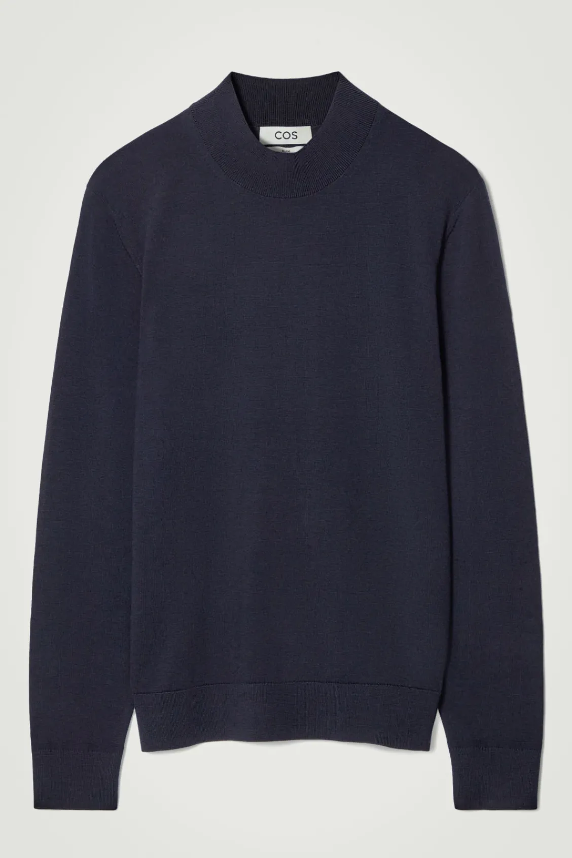COS MERINO WOOL MOCK-NECK JUMPER- Sweaters & Cardigans