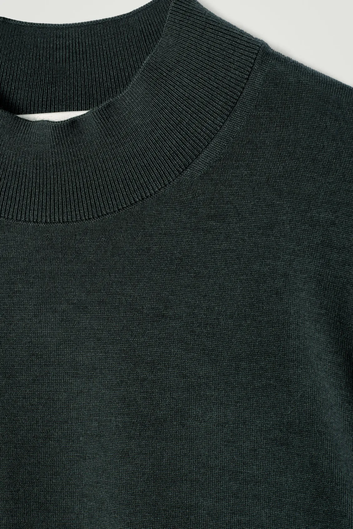 COS MERINO WOOL MOCK-NECK JUMPER- Sweaters & Cardigans