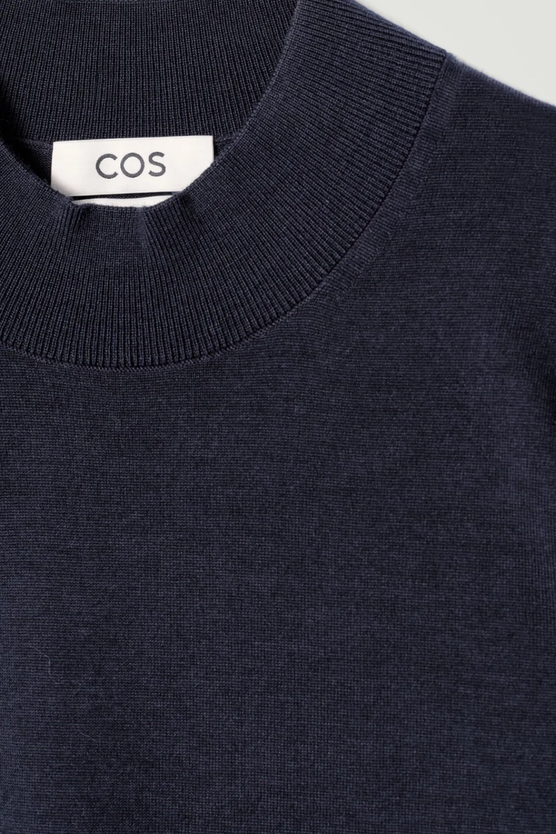 COS MERINO WOOL MOCK-NECK JUMPER- Sweaters & Cardigans