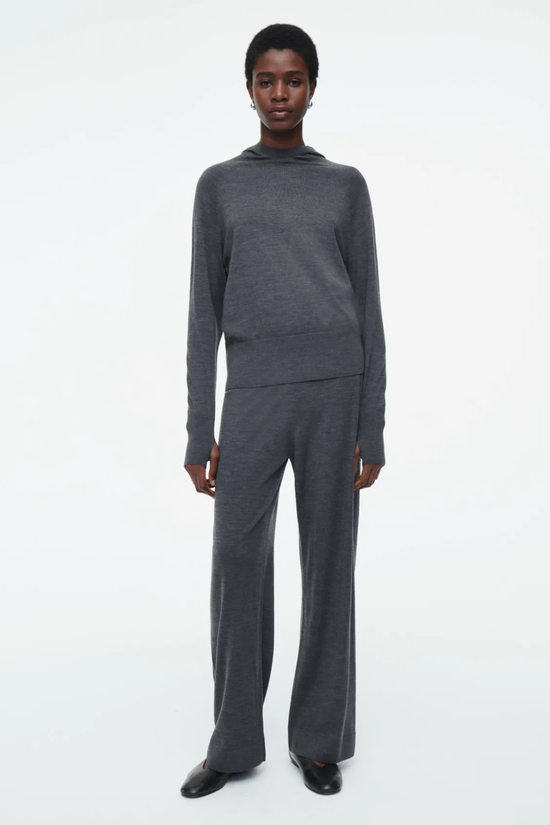 COS MERINO WOOL PANTS-Women Pants | Sweaters & Cardigans