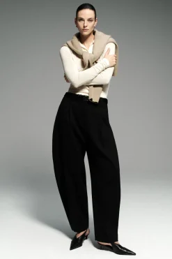 COS MERINO WOOL POLO SHIRT-Women Shirts & Blouses | Tops