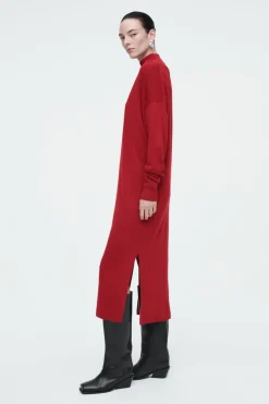 COS MERINO WOOL TURTLENECK DRESS-Women Dresses & Jumpsuits | Sweaters & Cardigans