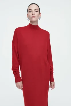 COS MERINO WOOL TURTLENECK DRESS-Women Dresses & Jumpsuits | Sweaters & Cardigans