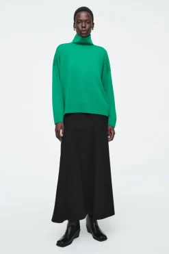 COS MERINO WOOL TURTLENECK SWEATER-Women Sweaters & Cardigans