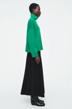 COS MERINO WOOL TURTLENECK SWEATER-Women Sweaters & Cardigans