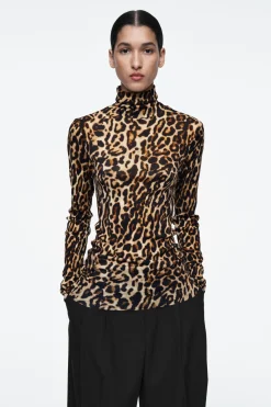 COS MERINO WOOL TURTLENECK TOP-Women T-Shirts | Tops
