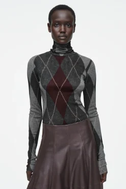 COS MERINO WOOL TURTLENECK TOP-Women T-Shirts | Tops