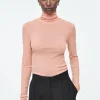 COS MERINO WOOL TURTLENECK TOP-Women T-Shirts | Tops