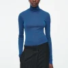 COS MERINO WOOL TURTLENECK TOP-Women T-Shirts | Tops