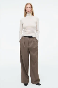 COS MERINO WOOL TURTLENECK TOP-Women T-Shirts | Tops