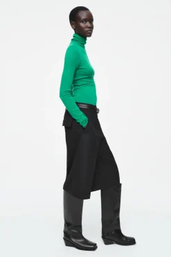 COS MERINO WOOL TURTLENECK TOP-Women T-Shirts | Tops