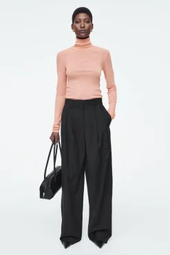 COS MERINO WOOL TURTLENECK TOP-Women T-Shirts | Tops