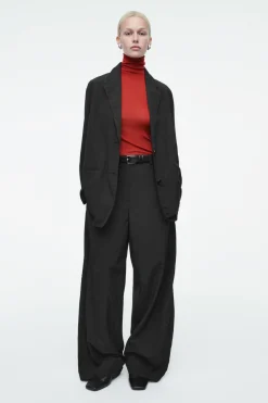 COS MERINO WOOL TURTLENECK TOP-Women Tops | Sweaters & Cardigans