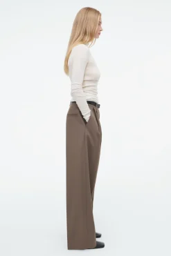 COS MERINO WOOL TURTLENECK TOP-Women T-Shirts | Tops