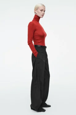 COS MERINO WOOL TURTLENECK TOP-Women Tops | Sweaters & Cardigans