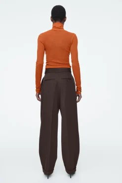 COS MERINO WOOL TURTLENECK TOP-Women T-Shirts | Tops