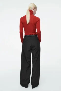 COS MERINO WOOL TURTLENECK TOP-Women Tops | Sweaters & Cardigans
