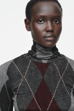 COS MERINO WOOL TURTLENECK TOP-Women T-Shirts | Tops