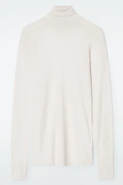 COS MERINO WOOL TURTLENECK TOP-Women T-Shirts | Tops