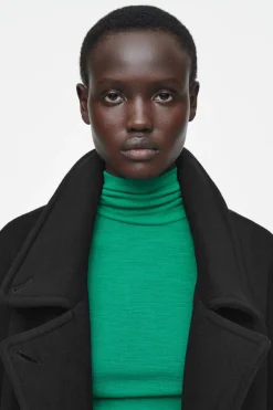 COS MERINO WOOL TURTLENECK TOP-Women T-Shirts | Tops