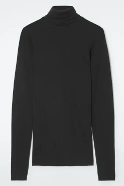 COS MERINO WOOL TURTLENECK TOP-Women T-Shirts | Tops