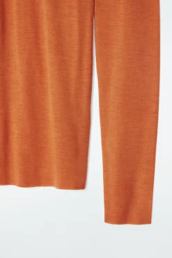 COS MERINO WOOL TURTLENECK TOP-Women T-Shirts | Tops