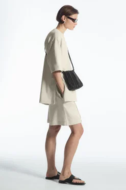 COS MID-WEIGHT JERSEY SHORTS-Women Pants