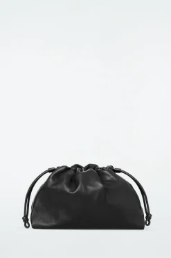 COS MINI CAVATELLI CLUTCH - LEATHER-Women Bags