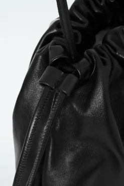 COS MINI CAVATELLI CLUTCH - LEATHER-Women Bags