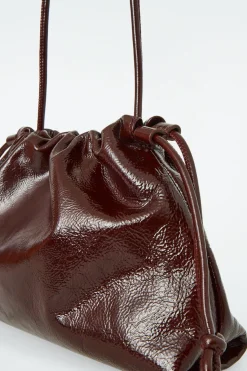 COS MINI CAVATELLI CLUTCH - LEATHER-Women Bags