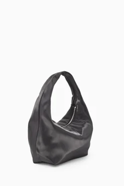 COS MINI SLING HIGH-SHINE SHOULDER BAG-Women Bags