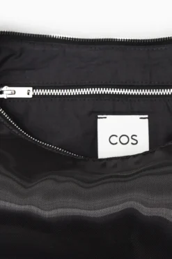 COS MINI SLING HIGH-SHINE SHOULDER BAG-Women Bags