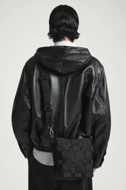 COS MINI WOVEN CROSSBODY - WEBBING- Bags & Wallets