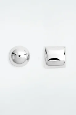 COS MISMATCHED STUD EARRINGS-Women Jewelry