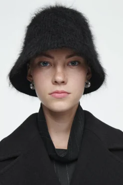 COS MOHAIR BUCKET HAT-Women Hats & Scarves